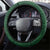South Africa Rugby Steering Wheel Cover Springboks Kente Rhino Symbol - Wonder Print Shop