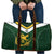 South Africa Rugby Custom Travel Bag Springboks Kente Rhino Symbol - Wonder Print Shop