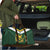 South Africa Rugby Custom Travel Bag Springboks Kente Rhino Symbol - Wonder Print Shop