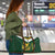 South Africa Rugby Custom Travel Bag Springboks Kente Rhino Symbol - Wonder Print Shop