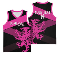 Custom Somerset Cricket Basketball Jersey 150 Years of Anniversary - Wonder Print Shop