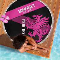 Custom Somerset Cricket Beach Blanket 150 Years of Anniversary - Wonder Print Shop
