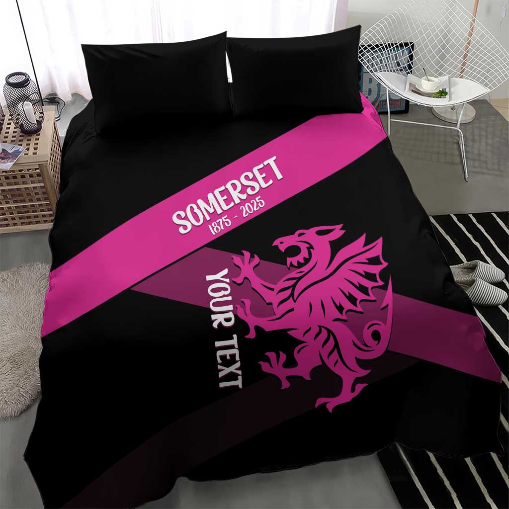 Custom Somerset Cricket Bedding Set 150 Years of Anniversary - Wonder Print Shop