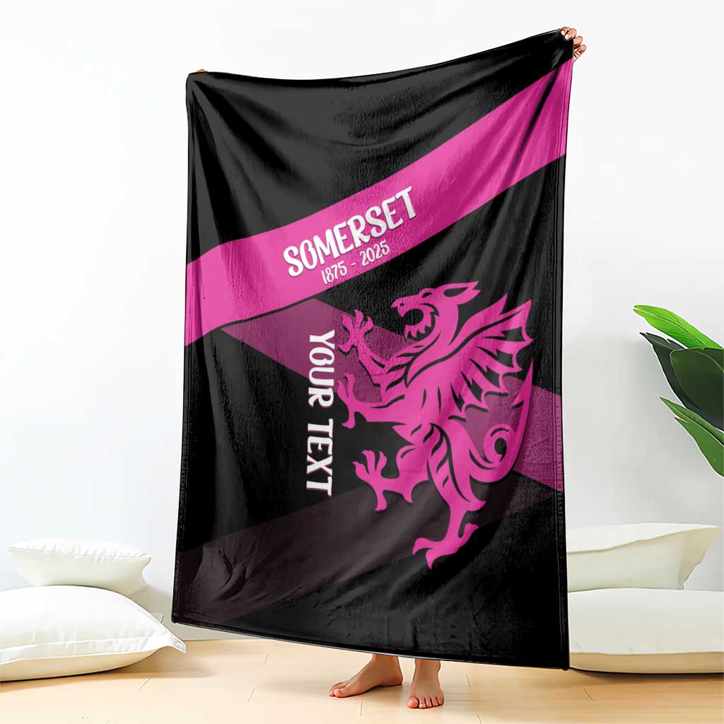 Custom Somerset Cricket Blanket 150 Years of Anniversary - Wonder Print Shop