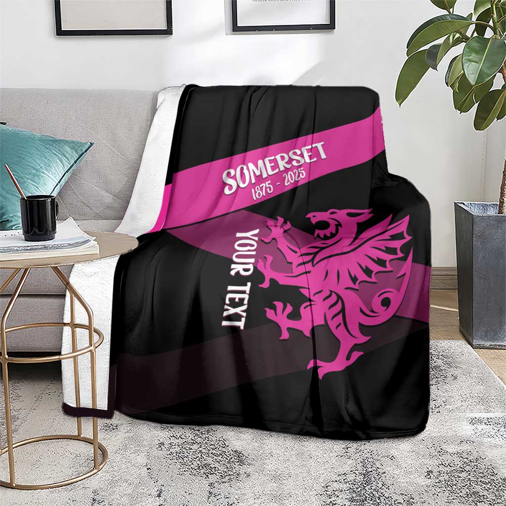 Custom Somerset Cricket Blanket 150 Years of Anniversary - Wonder Print Shop