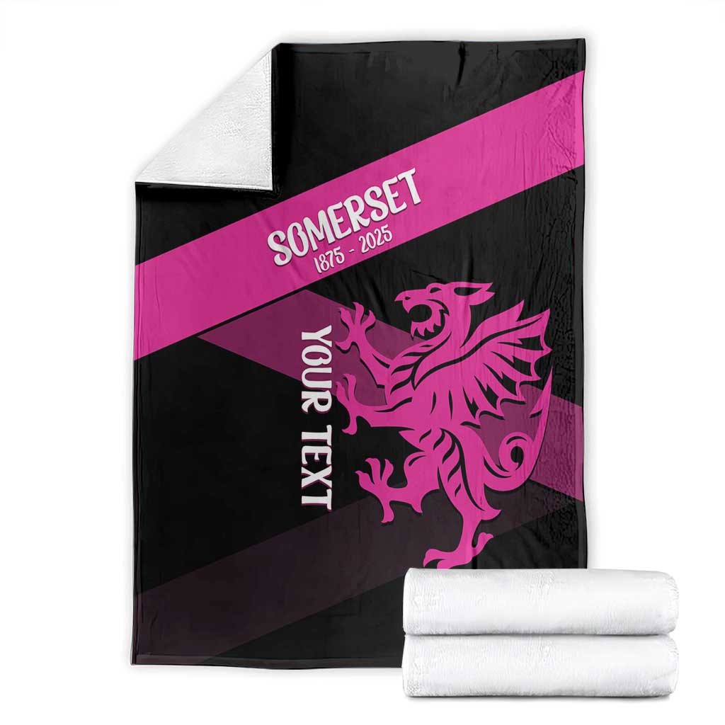 Custom Somerset Cricket Blanket 150 Years of Anniversary - Wonder Print Shop
