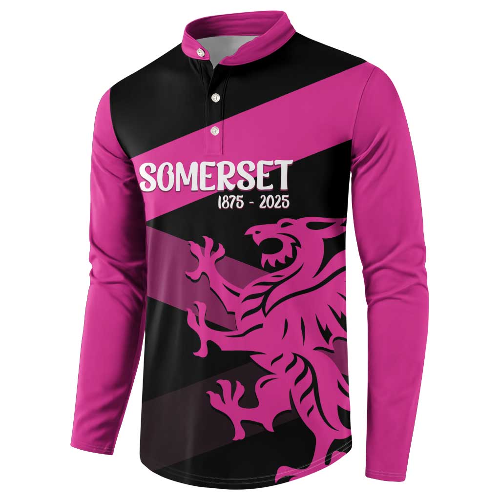 Custom Somerset Cricket Button Sweatshirt 150 Years of Anniversary - Wonder Print Shop