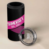 Custom Somerset Cricket 4 in 1 Can Cooler Tumbler 150 Years of Anniversary - Wonder Print Shop