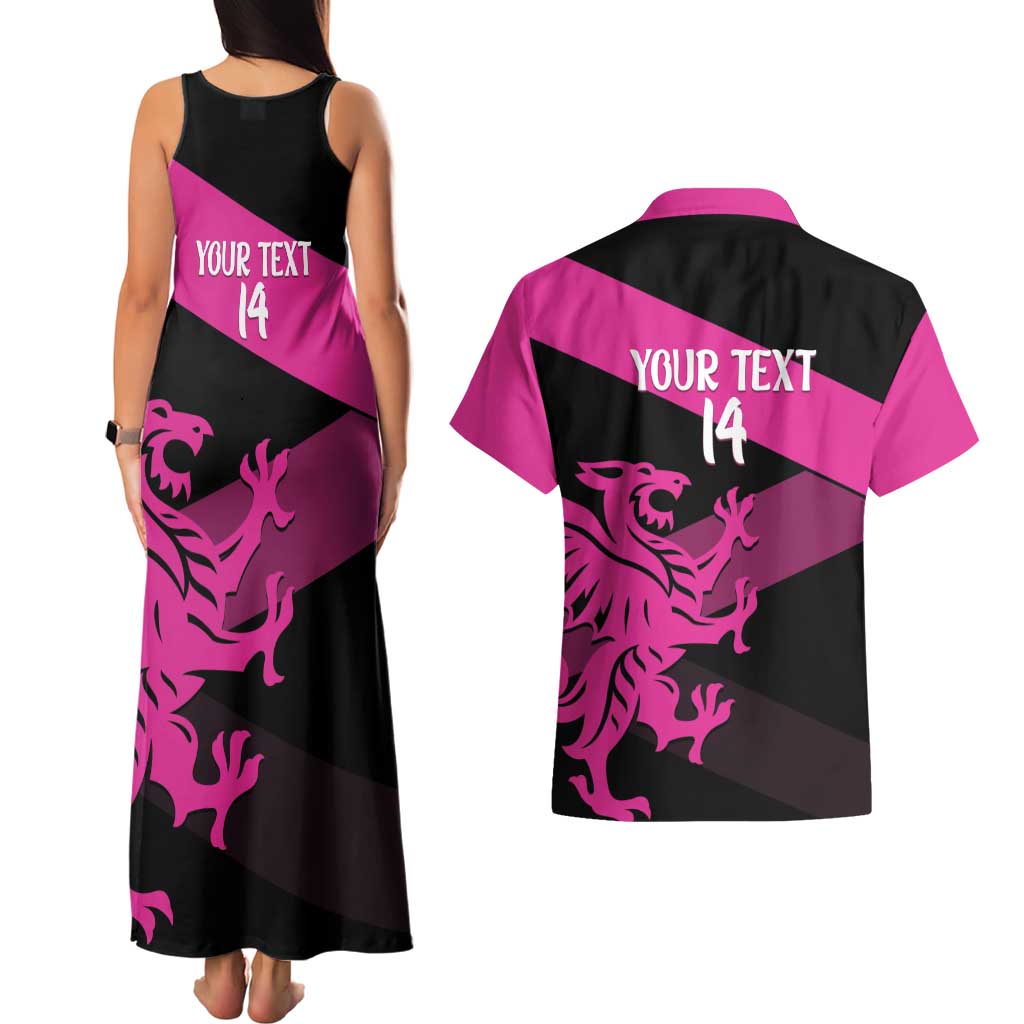 Custom Somerset Cricket Couples Matching Tank Maxi Dress and Hawaiian Shirt 150 Years of Anniversary - Wonder Print Shop
