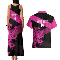 Custom Somerset Cricket Couples Matching Tank Maxi Dress and Hawaiian Shirt 150 Years of Anniversary - Wonder Print Shop