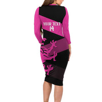 Custom Somerset Cricket Family Matching Long Sleeve Bodycon Dress and Hawaiian Shirt 150 Years of Anniversary - Wonder Print Shop