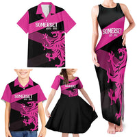 Custom Somerset Cricket Family Matching Tank Maxi Dress and Hawaiian Shirt 150 Years of Anniversary - Wonder Print Shop