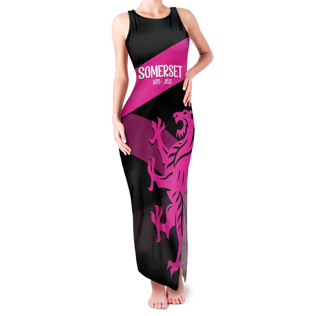 Custom Somerset Cricket Family Matching Tank Maxi Dress and Hawaiian Shirt 150 Years of Anniversary - Wonder Print Shop