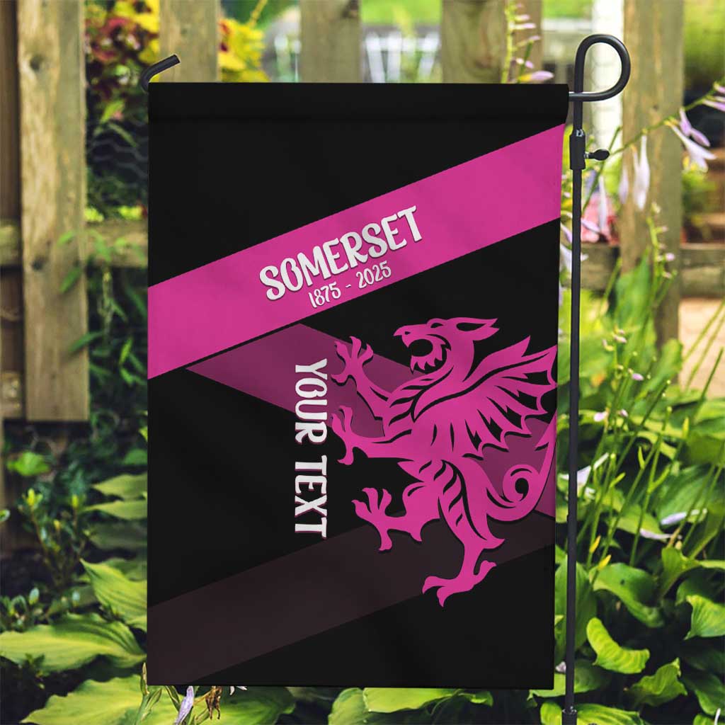 Custom Somerset Cricket Garden Flag 150 Years of Anniversary - Wonder Print Shop