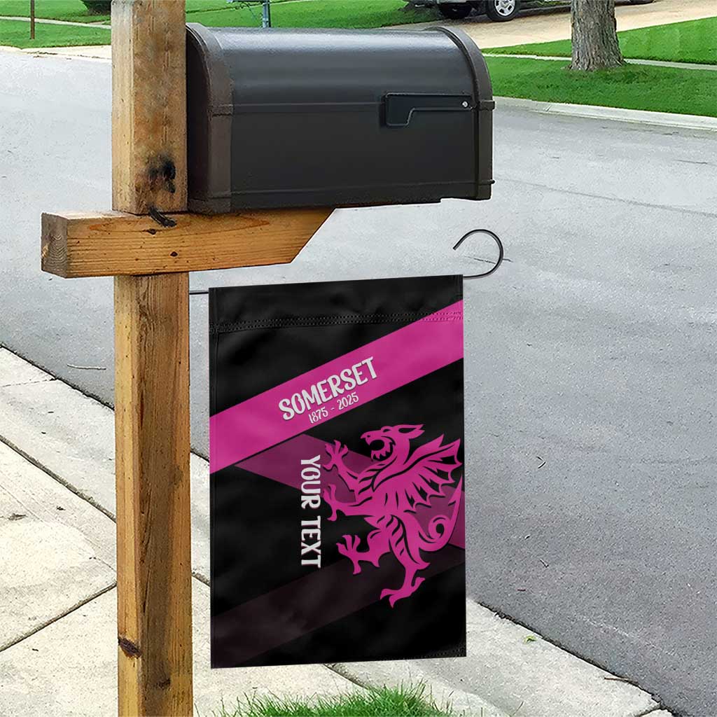 Custom Somerset Cricket Garden Flag 150 Years of Anniversary - Wonder Print Shop