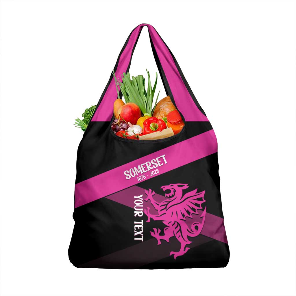 Custom Somerset Cricket Grocery Bag 150 Years of Anniversary - Wonder Print Shop