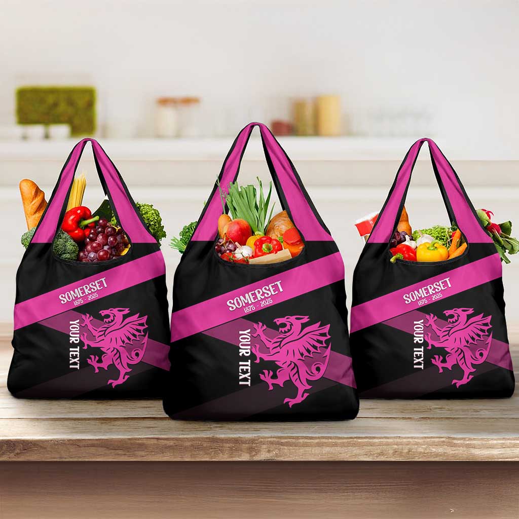 Custom Somerset Cricket Grocery Bag 150 Years of Anniversary - Wonder Print Shop