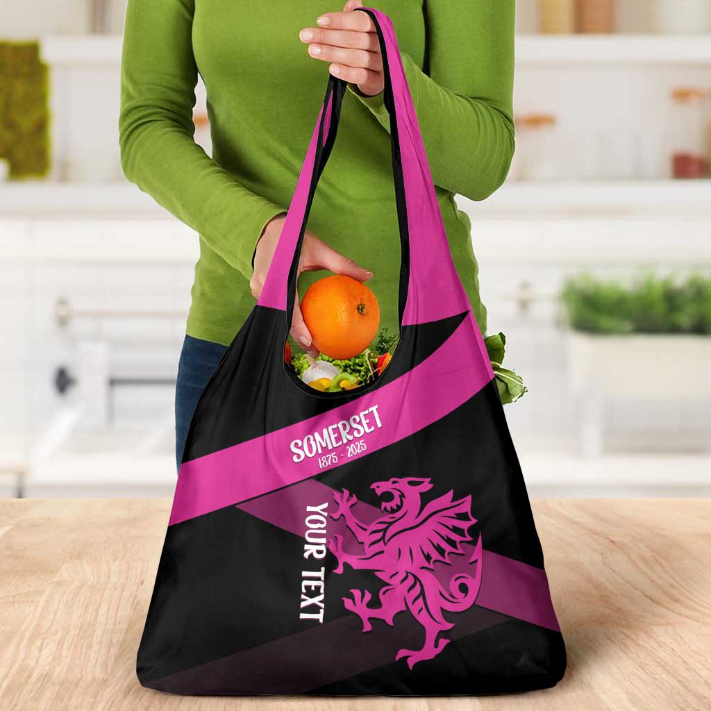 Custom Somerset Cricket Grocery Bag 150 Years of Anniversary - Wonder Print Shop