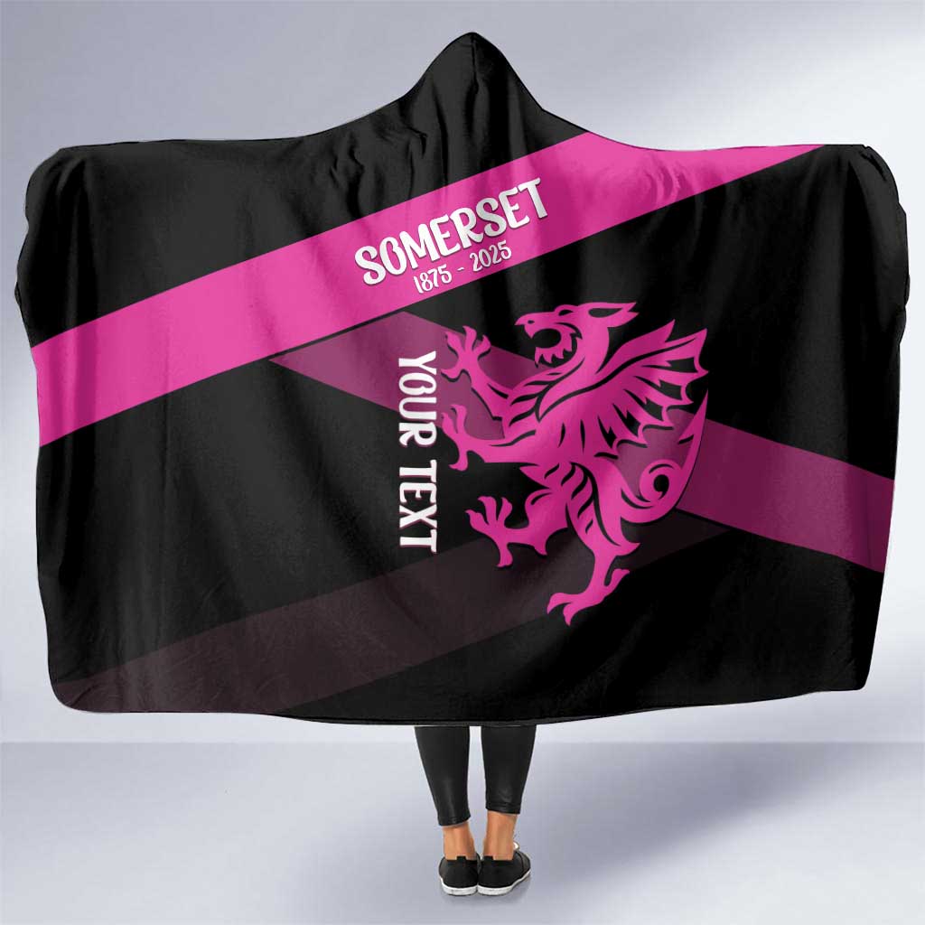 Custom Somerset Cricket Hooded Blanket 150 Years of Anniversary - Wonder Print Shop