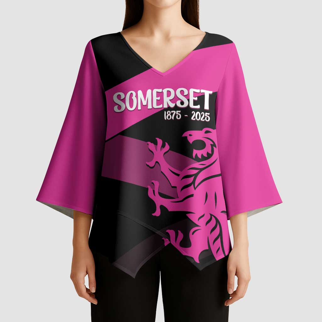 Custom Somerset Cricket Kimono Sleeve Blouse 150 Years of Anniversary - Wonder Print Shop