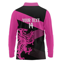 Custom Somerset Cricket Long Sleeve Polo Shirt 150 Years of Anniversary - Wonder Print Shop