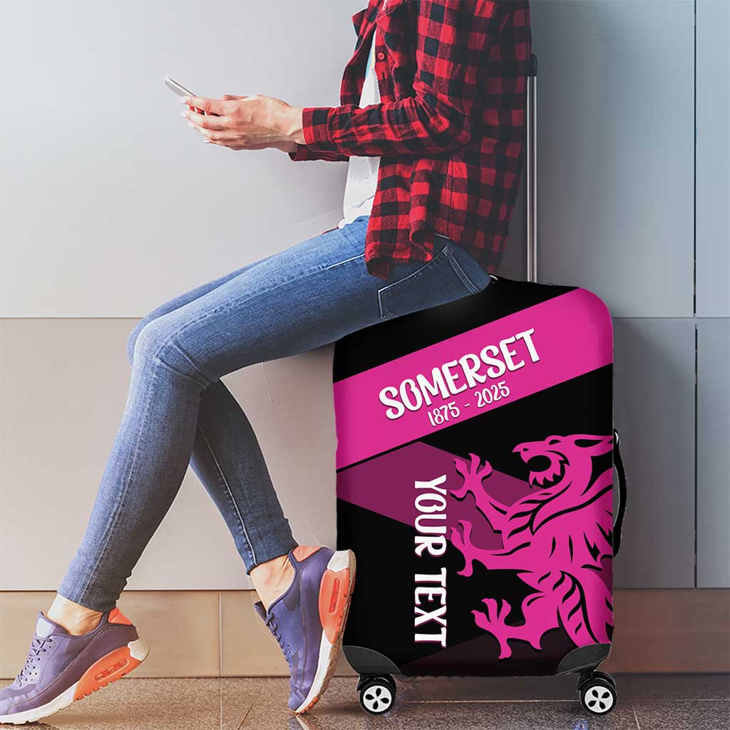 Custom Somerset Cricket Luggage Cover 150 Years of Anniversary - Wonder Print Shop