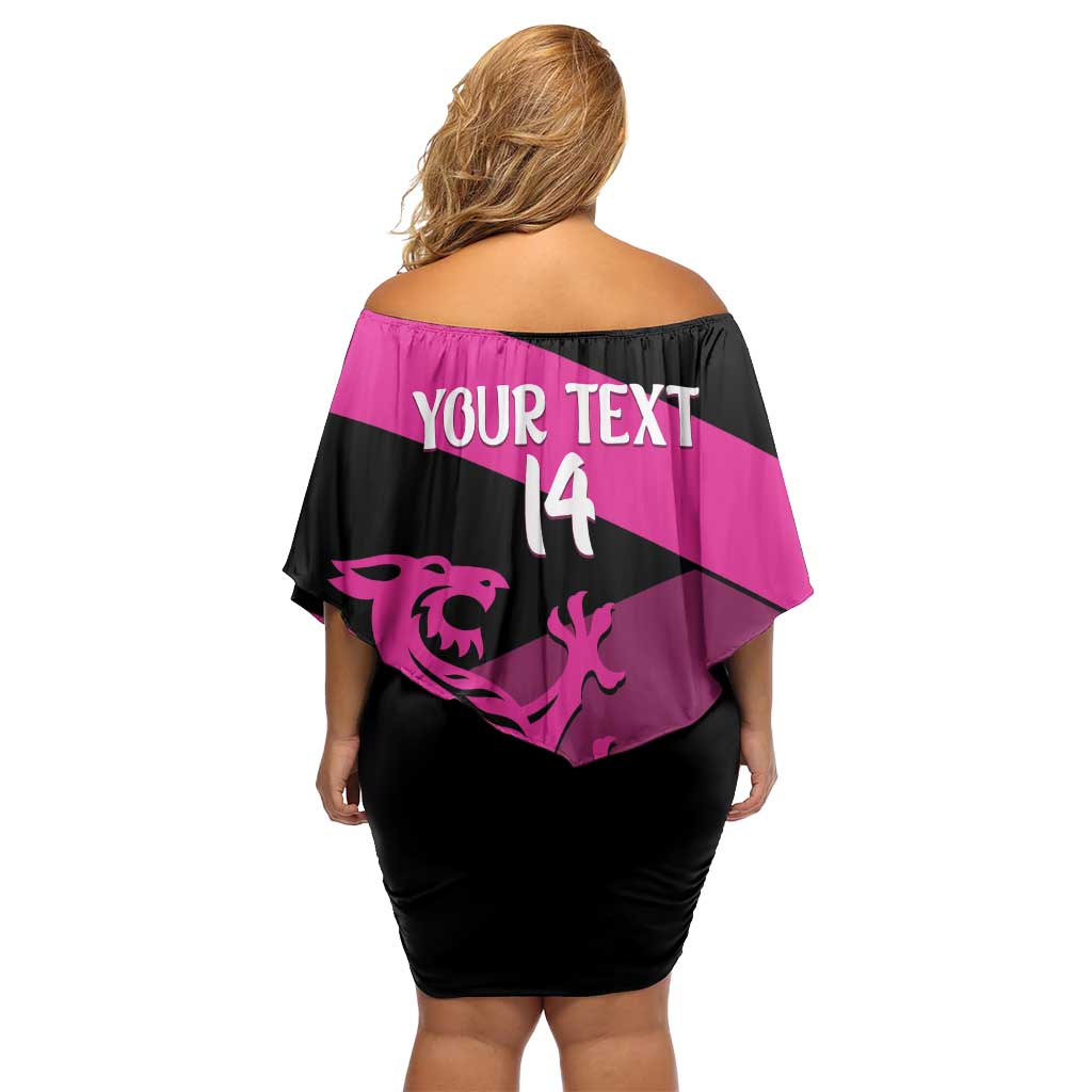 Custom Somerset Cricket Off Shoulder Short Dress 150 Years of Anniversary - Wonder Print Shop