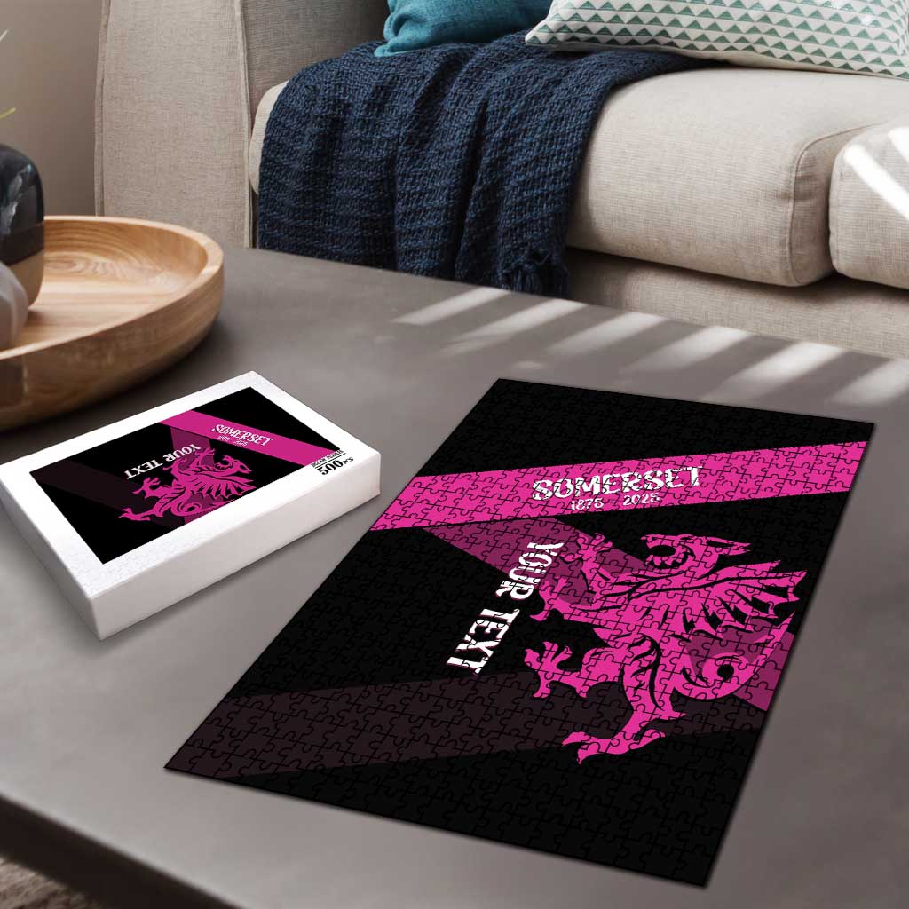 Custom Somerset Cricket Puzzle 150 Years of Anniversary - Wonder Print Shop