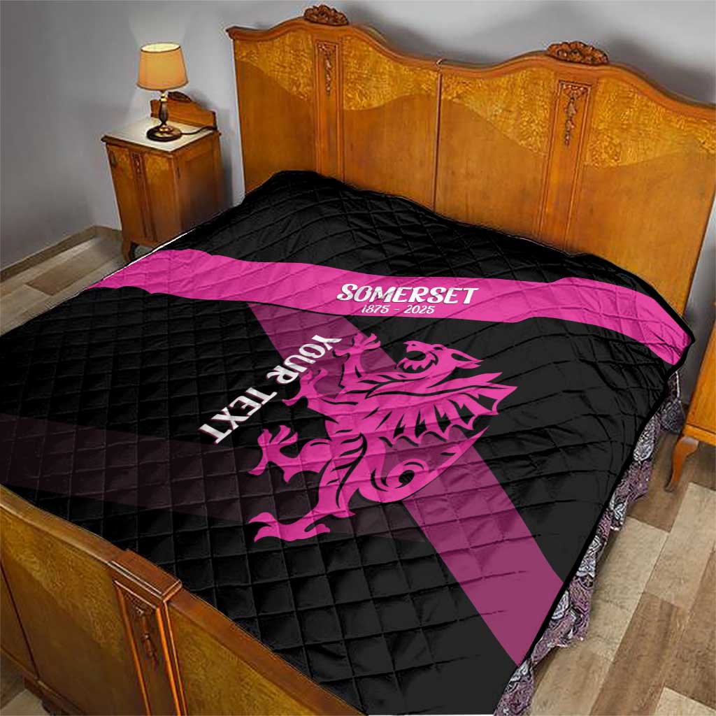 Custom Somerset Cricket Quilt 150 Years of Anniversary - Wonder Print Shop