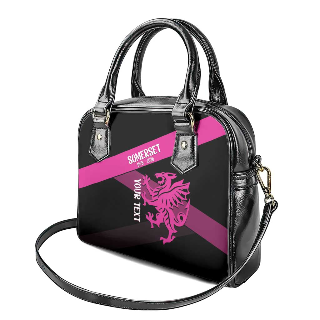 Custom Somerset Cricket Shoulder Handbag 150 Years of Anniversary - Wonder Print Shop