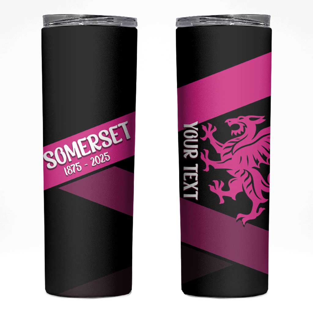 Custom Somerset Cricket Skinny Tumbler 150 Years of Anniversary - Wonder Print Shop