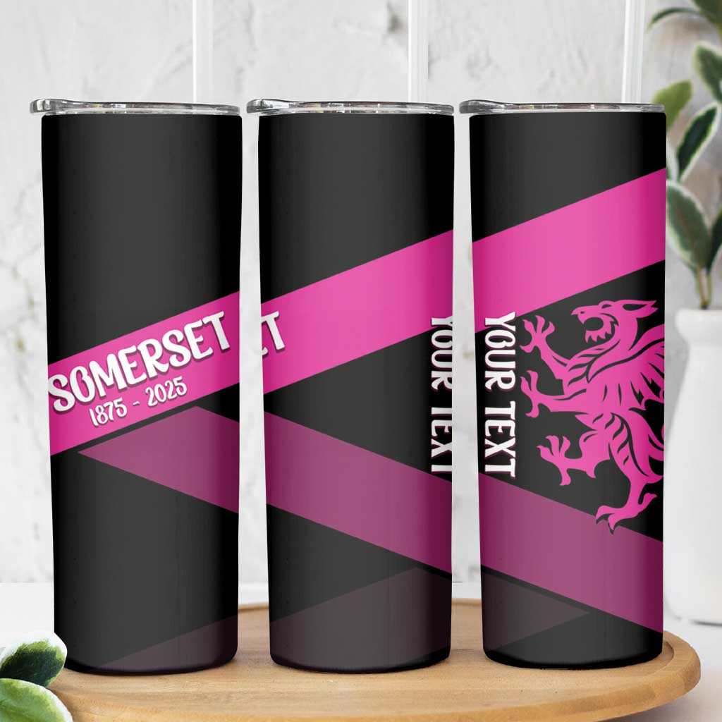 Custom Somerset Cricket Skinny Tumbler 150 Years of Anniversary - Wonder Print Shop