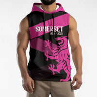 Custom Somerset Cricket Sleeveless Hoodie 150 Years of Anniversary - Wonder Print Shop