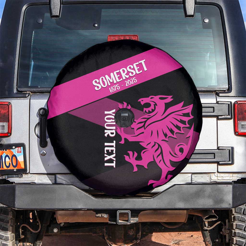 Custom Somerset Cricket Spare Tire Cover 150 Years of Anniversary - Wonder Print Shop