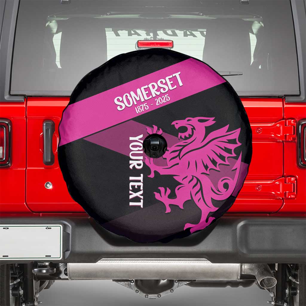 Custom Somerset Cricket Spare Tire Cover 150 Years of Anniversary - Wonder Print Shop