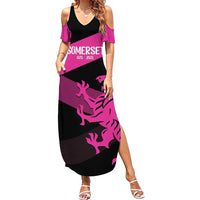Custom Somerset Cricket Summer Maxi Dress 150 Years of Anniversary - Wonder Print Shop