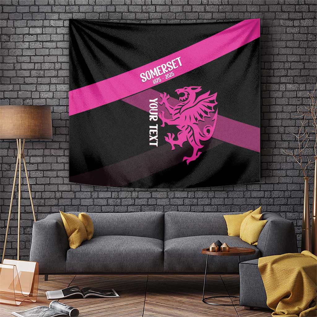 Custom Somerset Cricket Tapestry 150 Years of Anniversary - Wonder Print Shop