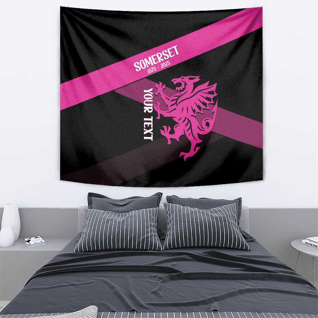 Custom Somerset Cricket Tapestry 150 Years of Anniversary - Wonder Print Shop