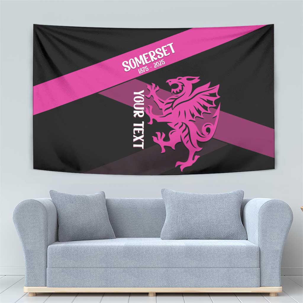 Custom Somerset Cricket Tapestry 150 Years of Anniversary - Wonder Print Shop