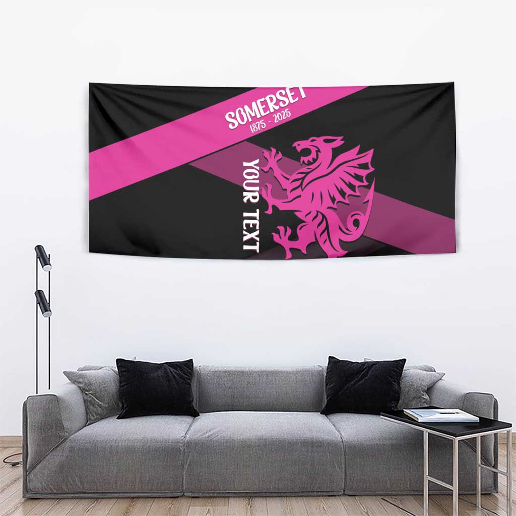 Custom Somerset Cricket Tapestry 150 Years of Anniversary - Wonder Print Shop