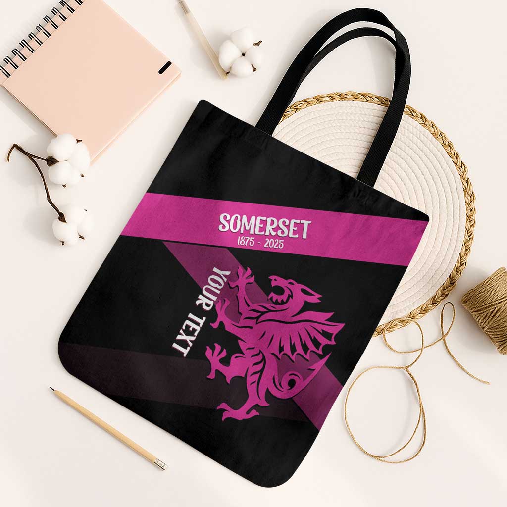 Custom Somerset Cricket Tote Bag 150 Years of Anniversary - Wonder Print Shop