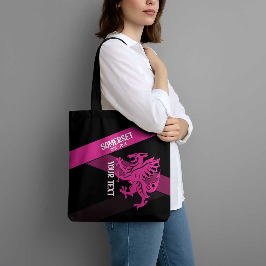 Custom Somerset Cricket Tote Bag 150 Years of Anniversary - Wonder Print Shop