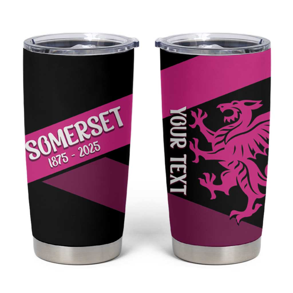 Custom Somerset Cricket Tumbler Cup 150 Years of Anniversary - Wonder Print Shop