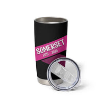 Custom Somerset Cricket Tumbler Cup 150 Years of Anniversary - Wonder Print Shop