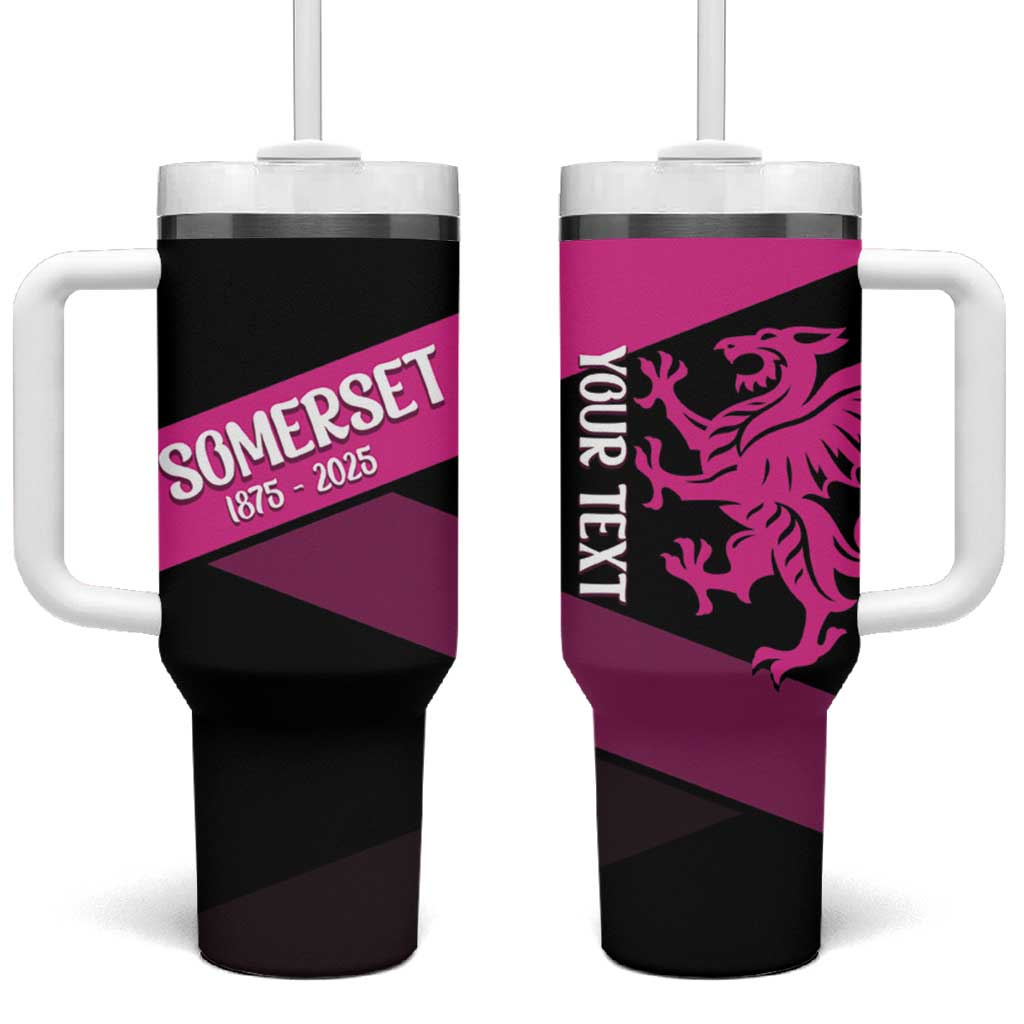 Custom Somerset Cricket Tumbler With Handle 150 Years of Anniversary - Wonder Print Shop