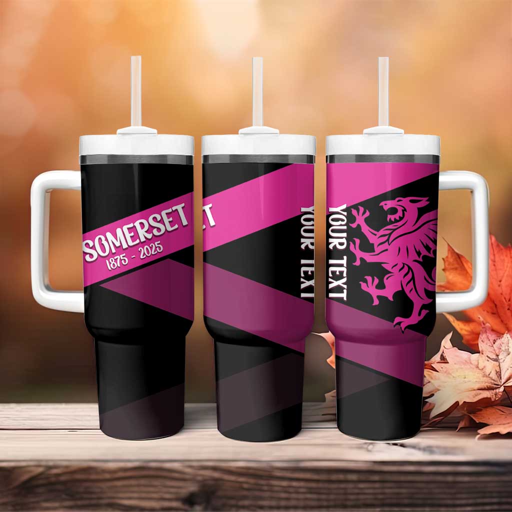 Custom Somerset Cricket Tumbler With Handle 150 Years of Anniversary - Wonder Print Shop