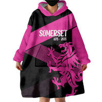 Custom Somerset Cricket Wearable Blanket Hoodie 150 Years of Anniversary - Wonder Print Shop