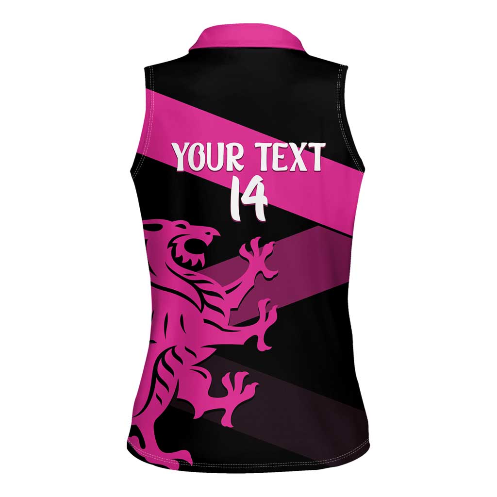 Custom Somerset Cricket Women Sleeveless Polo Shirt 150 Years of Anniversary - Wonder Print Shop