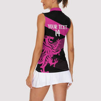 Custom Somerset Cricket Women Sleeveless Polo Shirt 150 Years of Anniversary - Wonder Print Shop