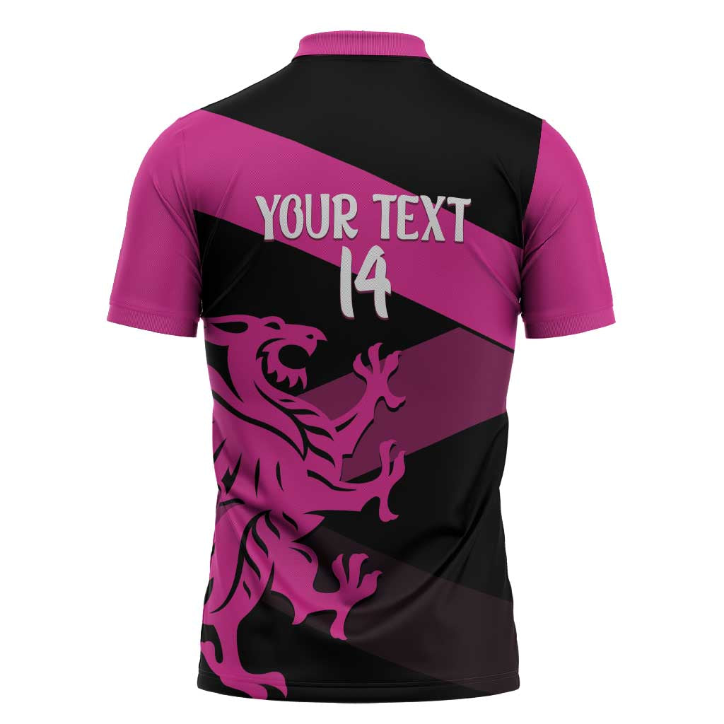 Custom Somerset Cricket Zipper Polo Shirt 150 Years of Anniversary - Wonder Print Shop